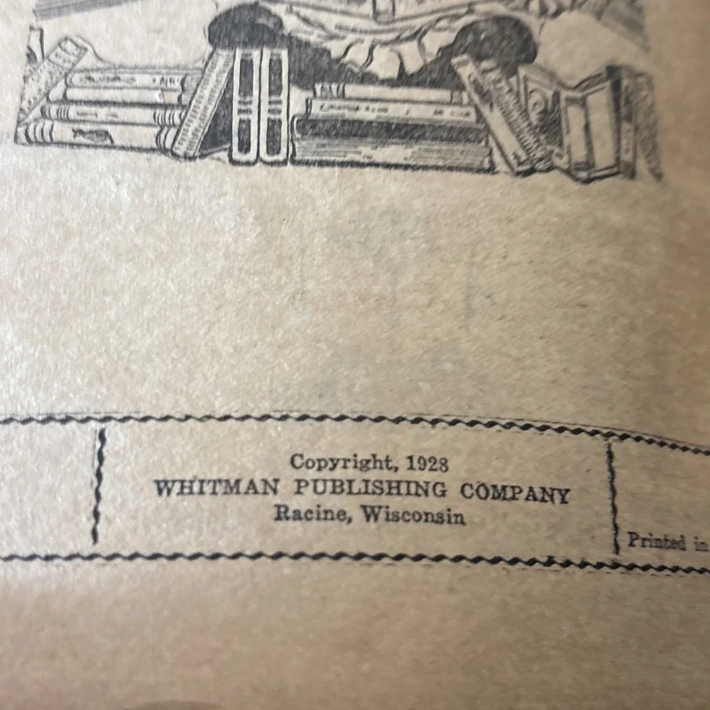 1928 Edition - The Children's Annual Pitter Patter Book‎ - Illustrated-W688